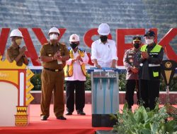 Presiden Jokowi Resmikan Bendungan Way Sekampung di Pringsewu Lampung