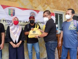 DPP IKAPTK Lampung Bagikan Bantuan Sembako, dan Bedah Rumah Bagi Warga Terdampak COVID-19