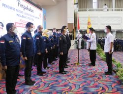 Gubernur Lampung Kukuhkan Karang Taruna Provinsi Lampung 2021-2026, M. Yuliardi Jabat Sekretaris Umum