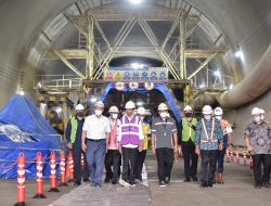 Presiden Tinjau Pembangunan Kereta Cepat Jakarta-Bandung Sudah Capai 80 Persen