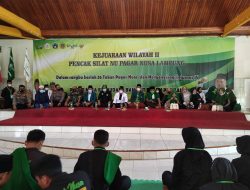 PW Pagar Nusa Lampung Adakan Kejuaraan Pecak Silat Ke III di Pondok Pesantren Wali Songo Lampura