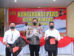 Polda Lampung Berhasil Gagalkan Perdagangan 33 Kg Sisik Trenggiling Dari Bengkulu
