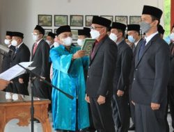 Bupati Lamsel Lantik 74 Pejabat Eselon II, III dan IV, berikut nama-namanya?