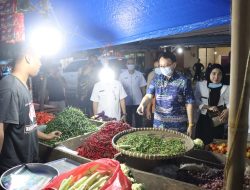 Melihat Kestabilan Harga Bahan Pokok, Wamen Perdagangan Tinjau Pasar Jatimulyo Lamsel