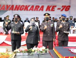 Wagub dan Kapolda Lampung Memperingati Hari Bhayangkara ke-76 Tahun 2022