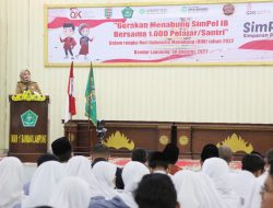 Webinar Gerakan Menabung Bersama 1.000 Pelajar/Santri, Wagub Lampung Ajak Sukseskan Satu Rekening Satu Pelajar