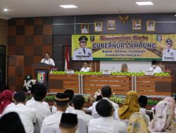 Gubernur Lampung Ajak Camat dan Kepala Pekon di Pringsewu Bersinergi Mewujudkan Rakyat Lampung Berjaya