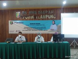 RSJ Daerah Provinsi Lampung Sosialisasi Terapkan Laporan Digital System ALERT