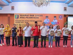 Gubernur Lampung Melepas PMI Asal Lampung