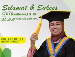 Cetak Sejarah: Unila Dipimpin Rektor Perempuan