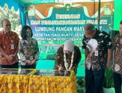 Wabup Purworejo Resmikan Lumbung Pangan Masyarakat