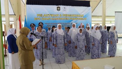 Wabup Kukuhkan DPC IWAPI Kabupaten Purworejo