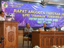 Diikuti Ratusan Anggota, KPRI Prasaja Purworejo Gelar RAT