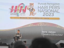 Hadir Di Acara Puncak HPN, Presiden RI Jokowi Berikan Kabar Baik Akan Buat Aturan Perpres Publisher Rights