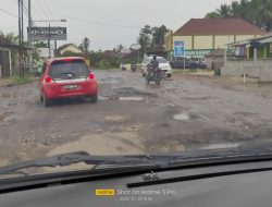 Jalan Rumbia Kabupaten Lamteng Rusak Parah dan Viral di Akun Tiktok, Ini Tanggapan DPRD dan BMBK Lampung