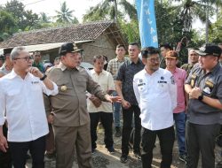 Bersama Mendag dan Mentan, Gubernur Lampung dan Bupati Pesawaran Tinjau Pekerjaan Jalan Provinsi di Ruas Gedong Tataan-Kedondong