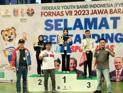 Juara Umum Inorga, FYBI Lampung Sumbang 3 Emas Fornas VII Jabar