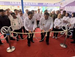 Gubernur Lampung dan Kimia Farma Resmikan Warung Sehat dan Aplikasi Sehat Berjaya di Lamtim