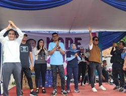 Sapa Masyarakat, Mirzani Djausal dan Dewi Mayang Bersama Duo Rangers Senam Bersama