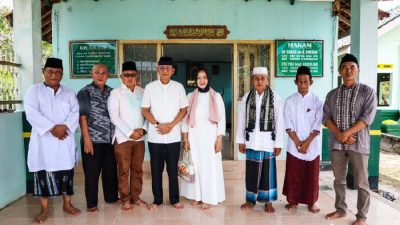 Adi Erlansyah Bersilaturahmi Ke Masyarakat Pringsewu, dan Berziarah Ke Makam Tokoh Ulama KH. Gholib