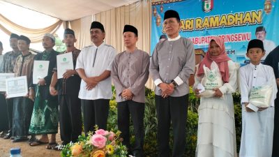 Pj. Bupati Pringsewu Marindo Programkan Bantuan Kebutuhan Dasar Anak Terlantar