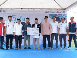 Gelar Safari Ramadhan, PT. Hutama Karya Sediakan 1000 Paket Sembako Murah di Lamteng
