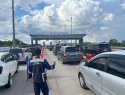 Lalu Lintas Arus Balik Lebaran 2024 di Jalan Tol Trans Sumatera (JTTS) Meningkat