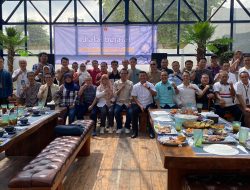 Pasca Lebaran, Bank Mandiri dan PWI Lampung Gelar Halal Bihalal Mempererat Silahturahmi