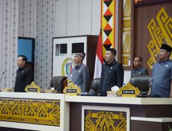 Paripurna DPRD, Pj. Bupati Pringsewu Marindo Akui Kinerja Harus Ditingkatkan