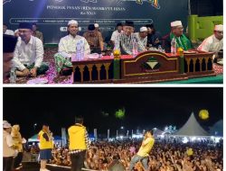 Beda Gaya Sosialisasi Dua Cabup Pringsewu, Ririn Joget dan Adi Lakukan Kegiatan Keagamaan