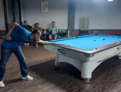 Target Raih Emas di Porwanas Kalsel, Siwo PWI Lampung Seleksi Atlet Biliard 