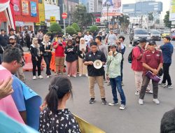 Koalisi Kebebasan Pers Lampung Gelar Aksi Tolak Revisi UU Penyiaran