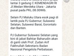 Beredar Kabar Sekjen DPD RI Rahman Hadi Akan Dilantik Menjadi Pj. Gubernur Lampung
