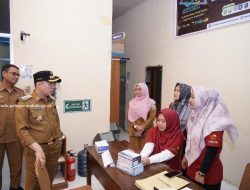 Kunjungi UPT Puskesmas Ambarawa, Pj. Bupati Pringsewu Meminta Pelayanan Baik