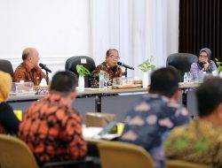 Pj. Gubernur Lampung Samsudin Pimpin Rapat Progres Pembangunan Kota Baru