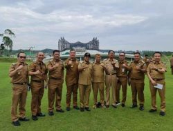 Pj. Bupati Tanggamus Menghadiri Pertemuan Kepala Daerah Bersama Presiden di IKN