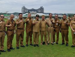 Bersama Seluruh Kepala Daerah Se-Indonesia,Pj. Bupati Pringsewu Marindo Hadiri Undangan Presiden di IKN Kaltim