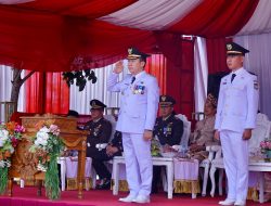 Pemkab Pringsewu Gelar Upacara Peringatan HUT Ke-79 Republik Indonesia 