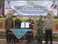 Pemkab dan Kejari Pringsewu Launching Program Jaga Desa