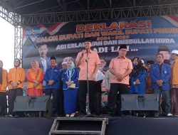 Deklarasi Adi Erlansyah dan Hasbullah Huda Siap Berjuang Bangun Pringsewu Maju dan Sejahtera
