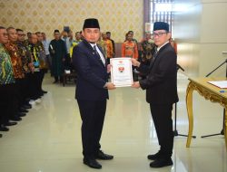 Pj. Bupati Febrizal Levi Melantik Wahyu Arswendo Sebagai Pj. Sekda Pemkab Mesuji