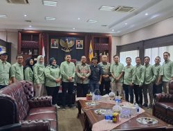 Pj. Gubernur Samsudin Terima Audensi AMSI Lampung, Sambut Baik Literasi Digital di Sekolah SMA dan SMK