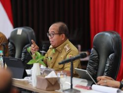 Pj. Gubernur Samsudin Bersama OPD Rapim Anggaran, BPKAD : Realisasi Pendapatan Daerah Rp32,2 Triliun Per Agustus