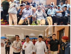 Tiba Di lokasi Debat, RMD-Jihan dan Ardjuno Disambut Meriah Relawan