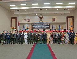 Paripurna Pengucapan Sumpah/Janji Pimpinan DPRD Lampung Masa Jabatan 2024-2029