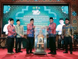 Pj. Gubernur Samsudin Buka MTQ Tingkat Provinsi Lampung ke-51,  Momentum Umat Islam untuk Menambah Kecintaan pada Alqur’an