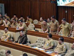 Bahas Persiapan Pilkada, Pj. Bupati Pringsewu Hadiri RDP di Komis II DPR RI 