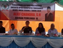 Gelar Reses Di Gisting dan Gulip, Alief Chandra Mendapat Aspirasi Peningkatan Infrastruktur, KIS hingga Air Bersih