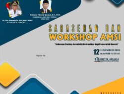 Besok, AMSI Lampung Gelar Sarasehan dan Workshop Jurnalistik