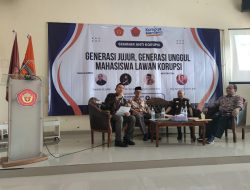 HIMA Administrasi Bisnis UTB Gelar Seminar Anti Korupsi